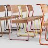Color full high back knockdown chair - Image 6