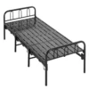 Foldable Iron Bed With Cushion - Image 3