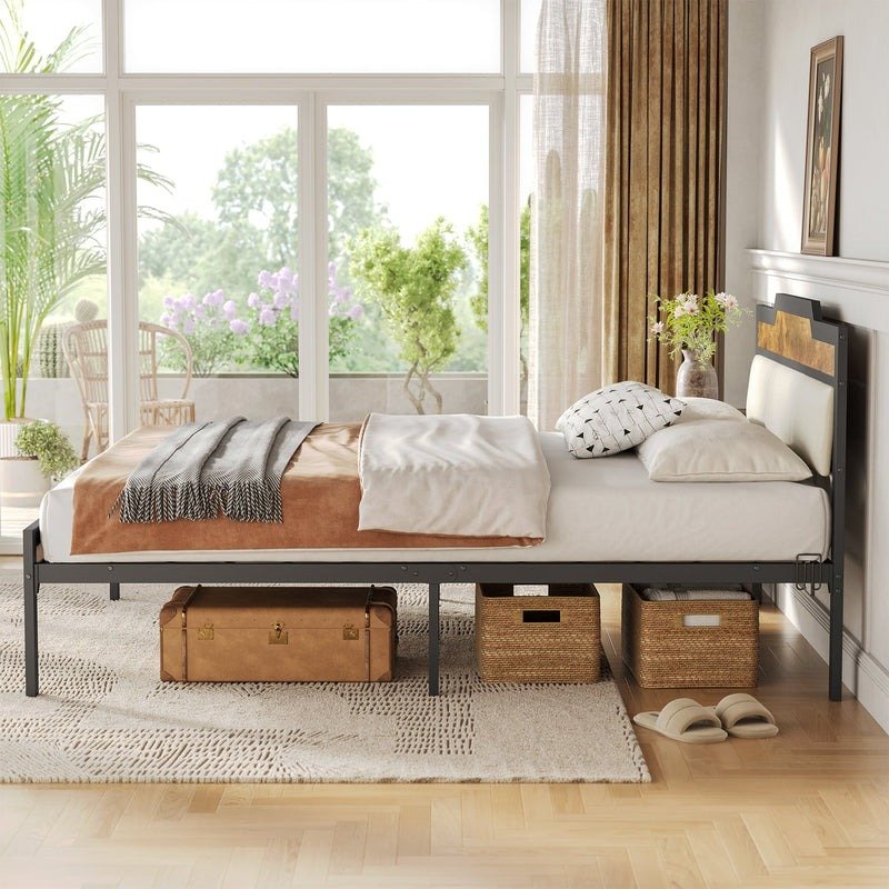 Modern Rustic Queen size Bed Frame - Image 3